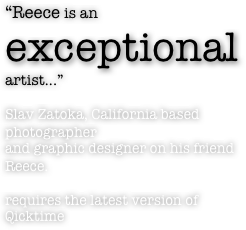 Click to watch a QuickTime movie about Reece Thompson